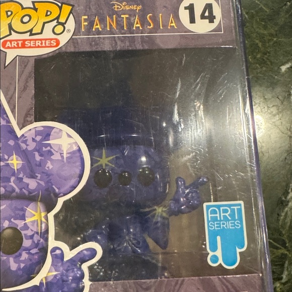 Funko Pop! Art Series Disney Fantasia Sorcerer Mickey #14 vinyl figure. NEW - Picture 2 of 8